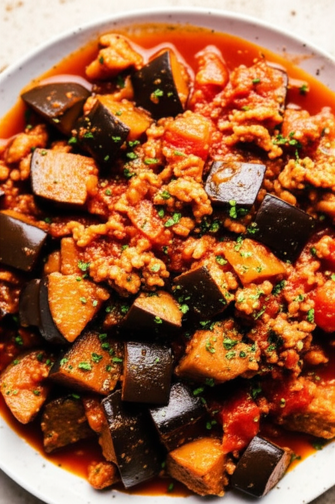 Basic Italian Eggplant Stew