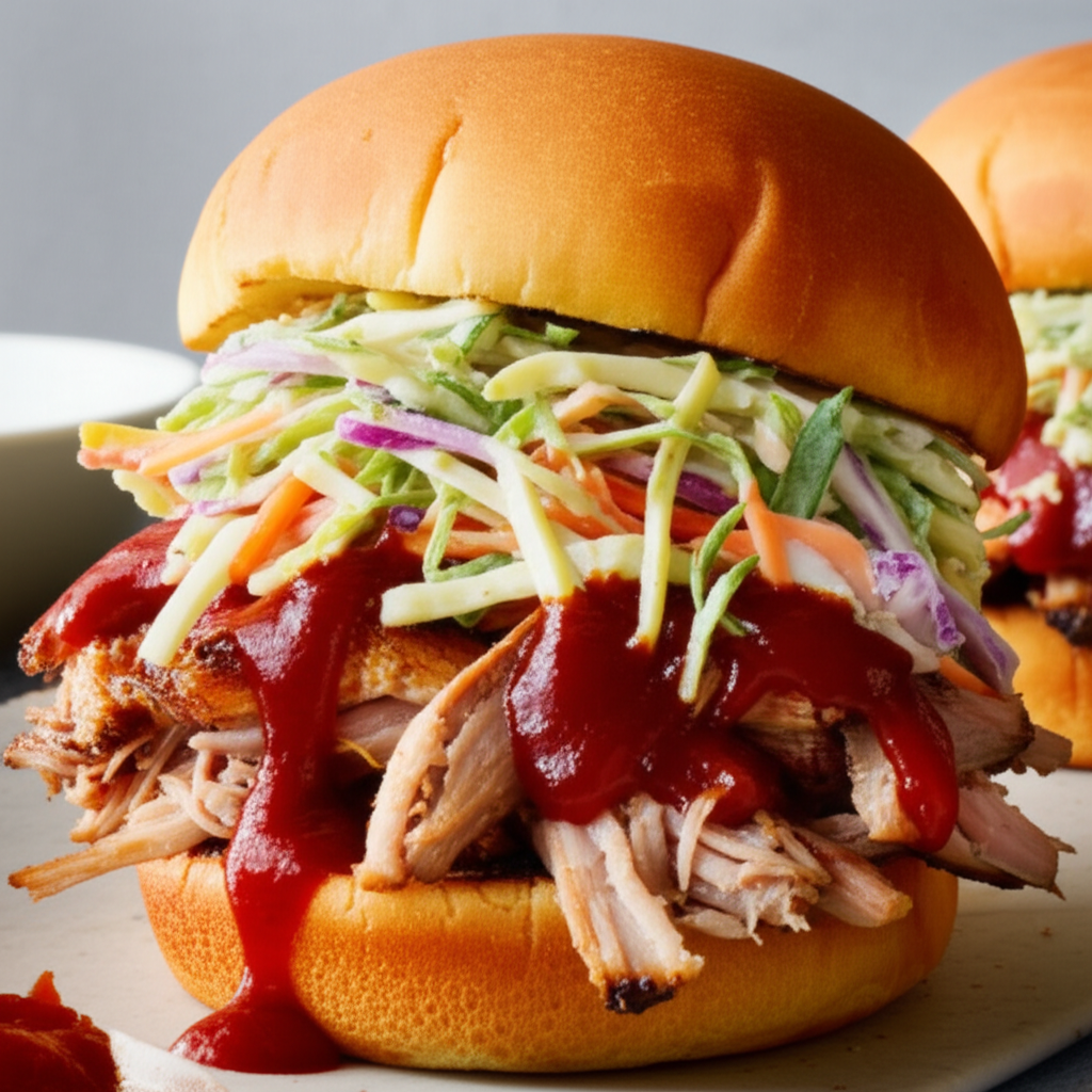 A R Bbq Pork Shoulder Sandwich image