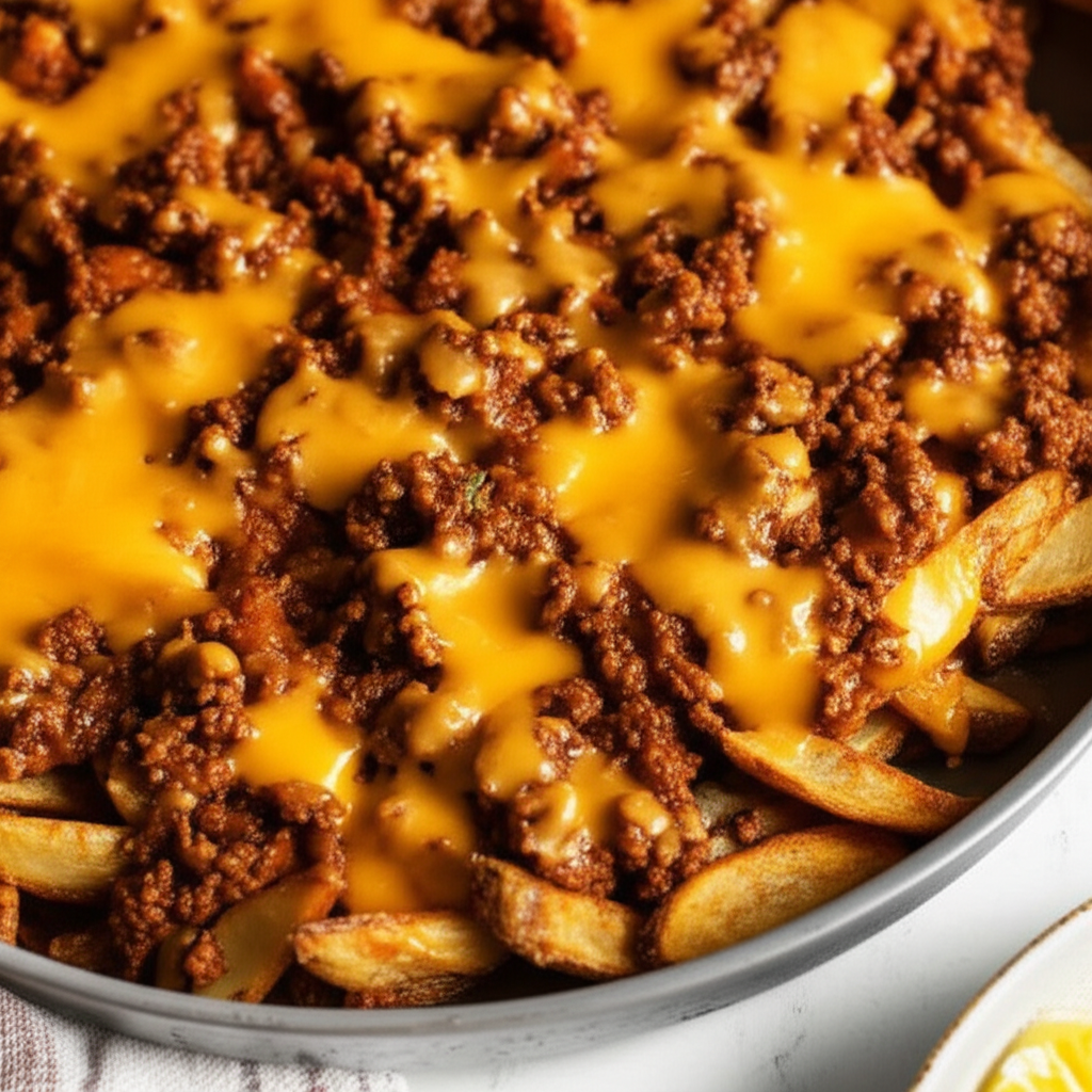 A Better For You Variation Of Chile Cheese Fries image