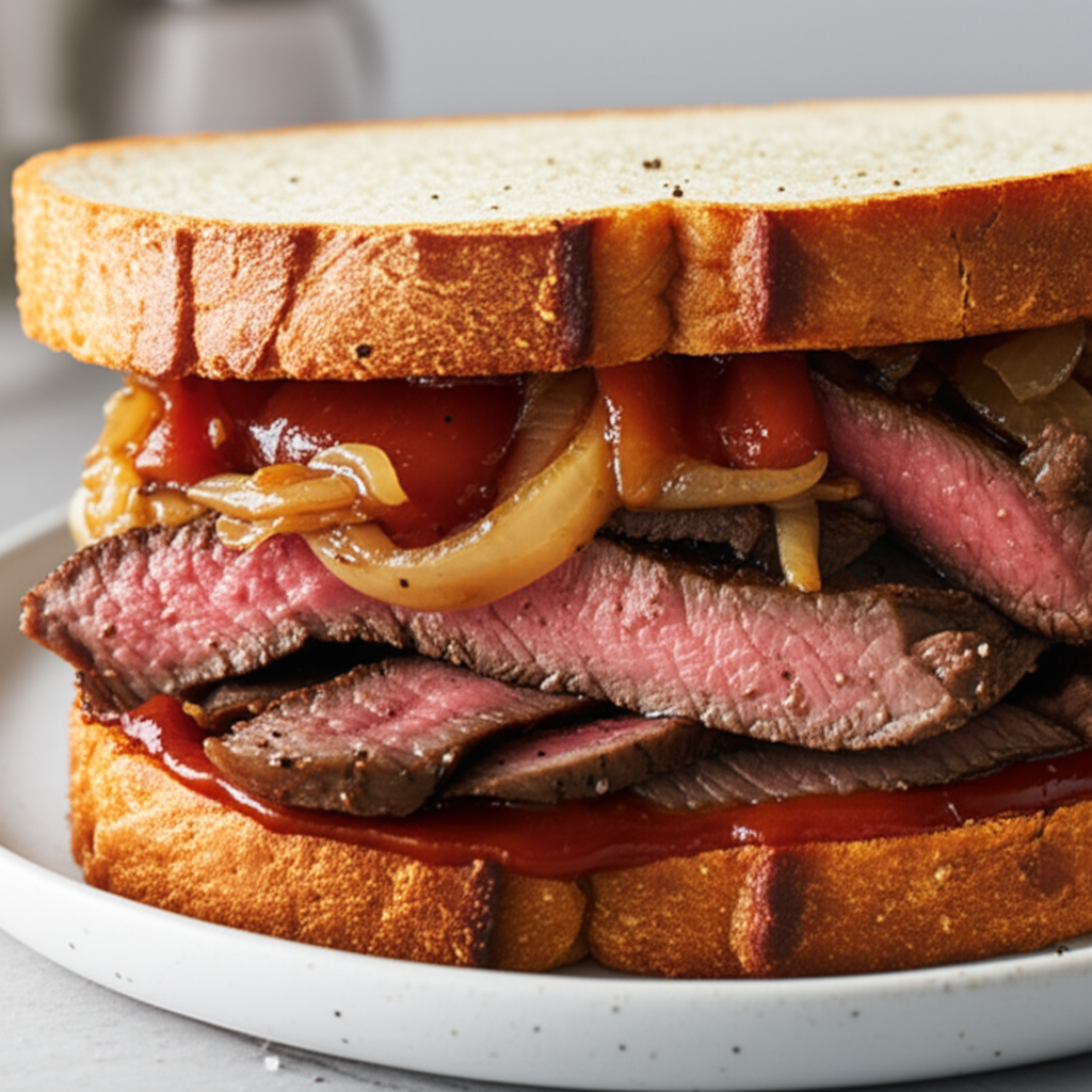 Basic Steak Sandwich image