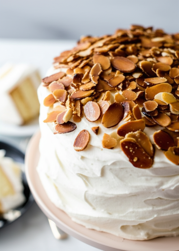 A Better Burnt Almond Cake image