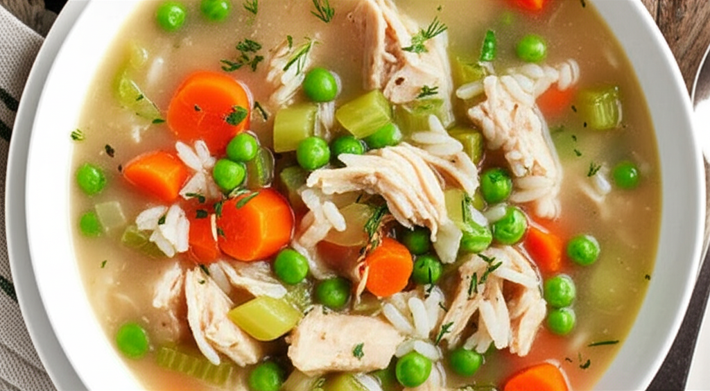 Basic Turkey And Rice Soup image