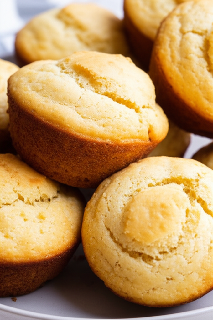 Basic Vanilla Muffins For Dinner Not Sweet image