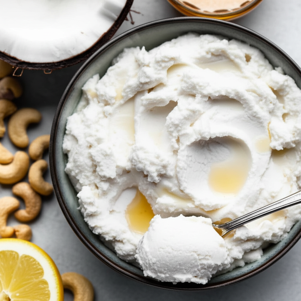 Basic Vegan Cream Cheese Spread image