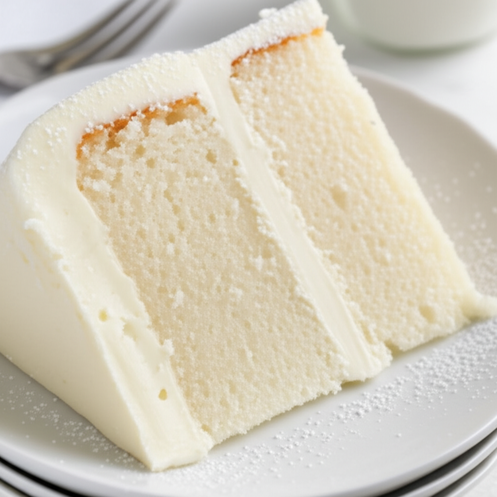 Basic White Cake Two 12 image