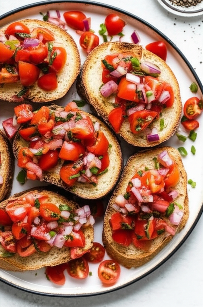 Basically The Best Bruschetta Ever image