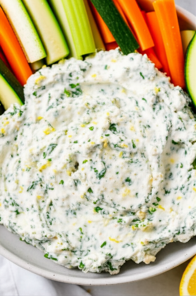 Basil Walnut Cheese Spread image