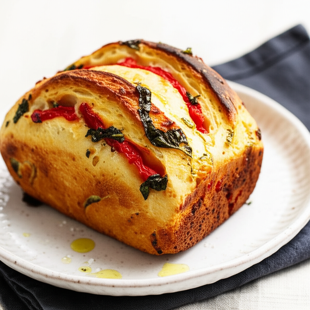 Basil Red Capsicum Pugliese image