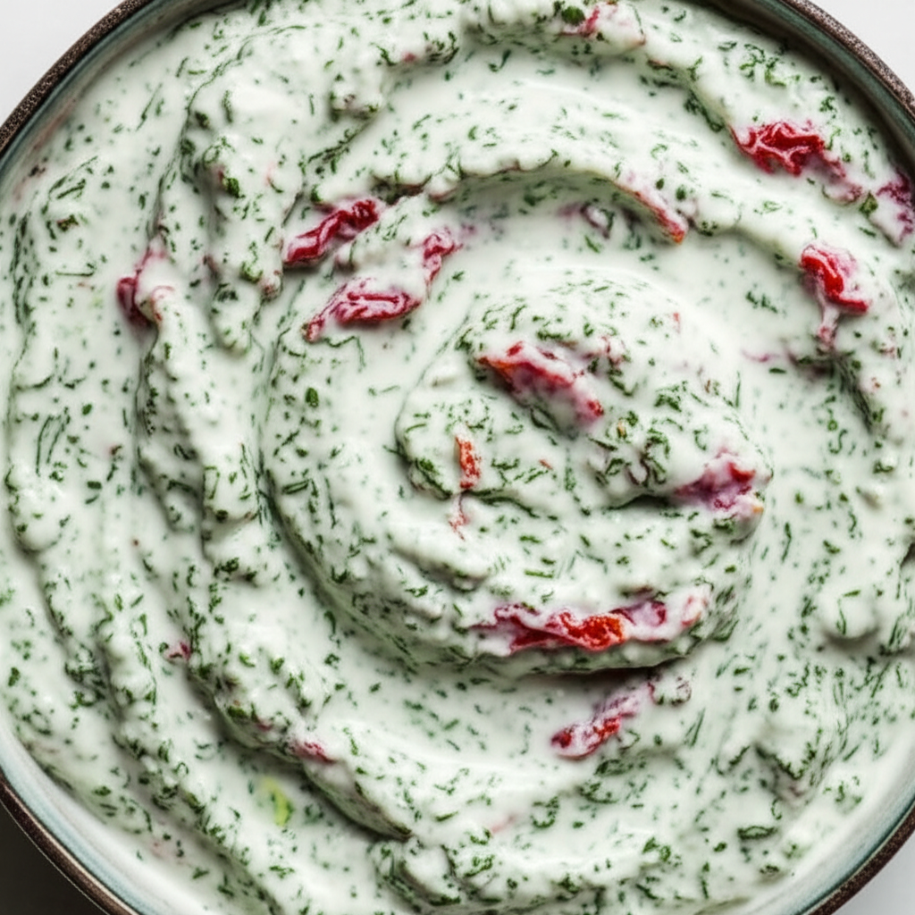 Basil Sun Dried Tomato Dip Dressing image