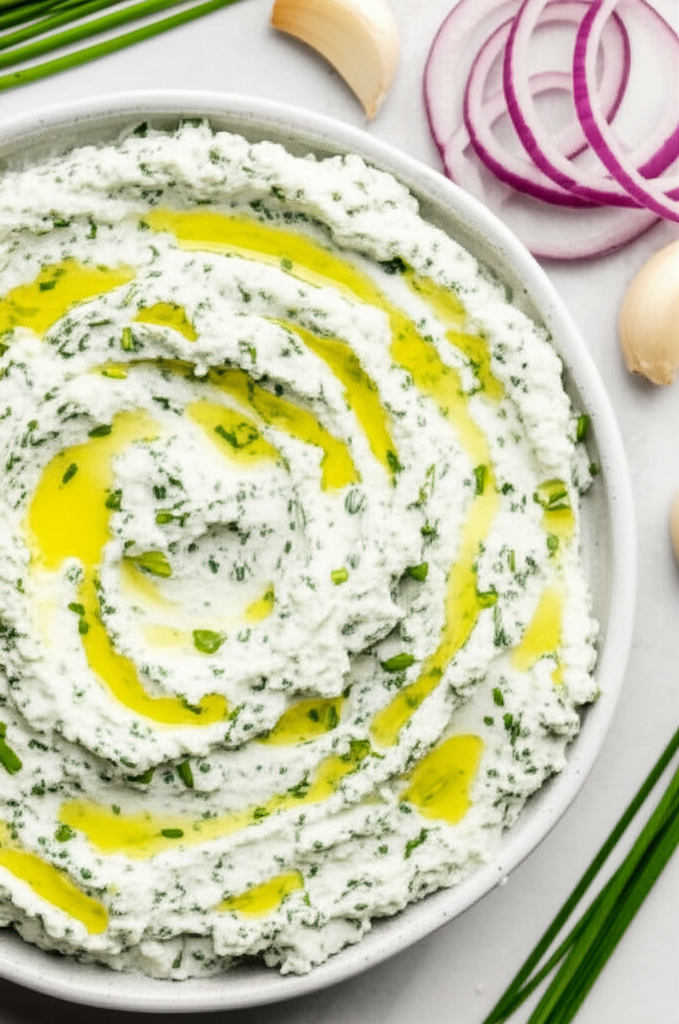 Basil And Feta Spread image