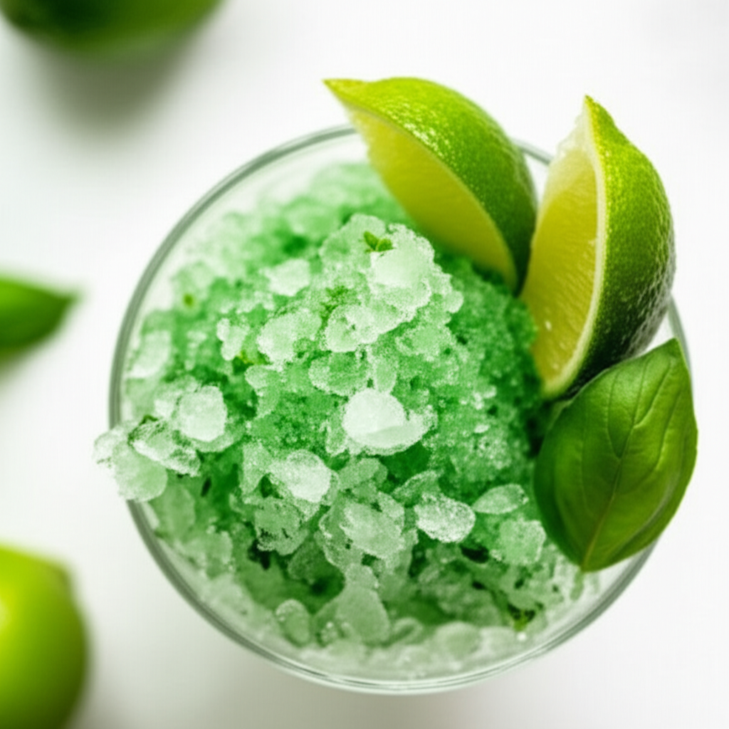 Basil And Lime Granita image