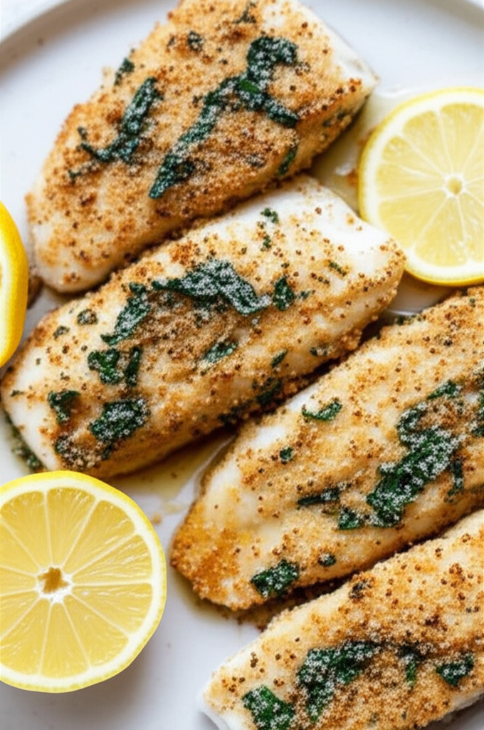 Basil Baked Tilapia image