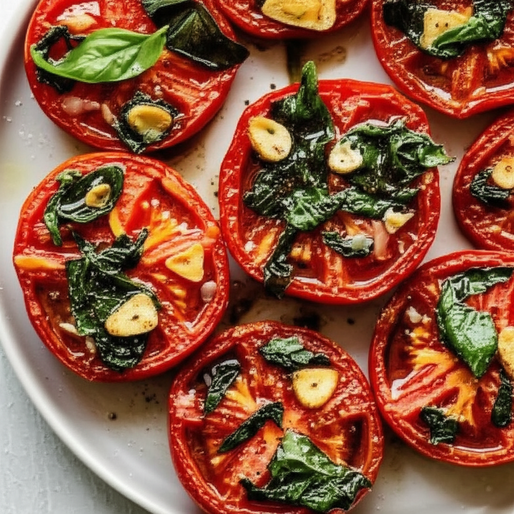 Basil Baked Tomatoes image
