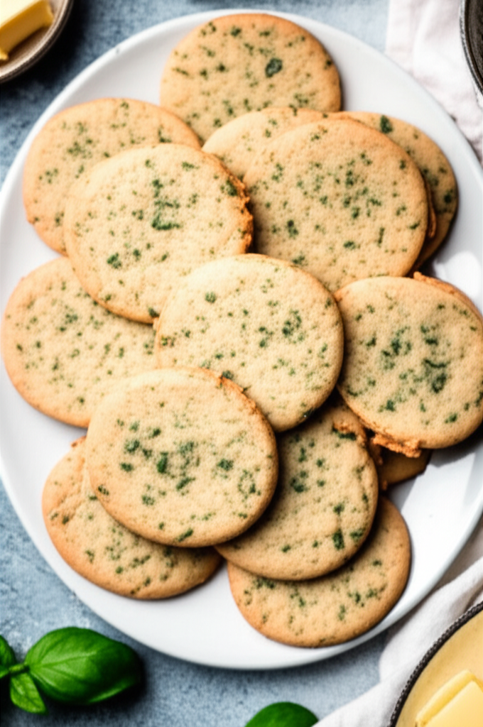 Basil Butter Cookies image