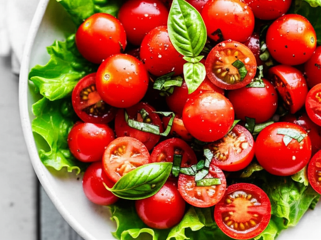 Basil Cherry Tomatoes image