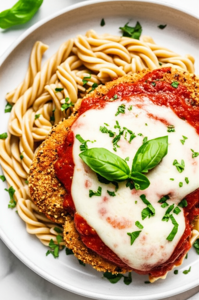 Basil Chicken Parmigiana image