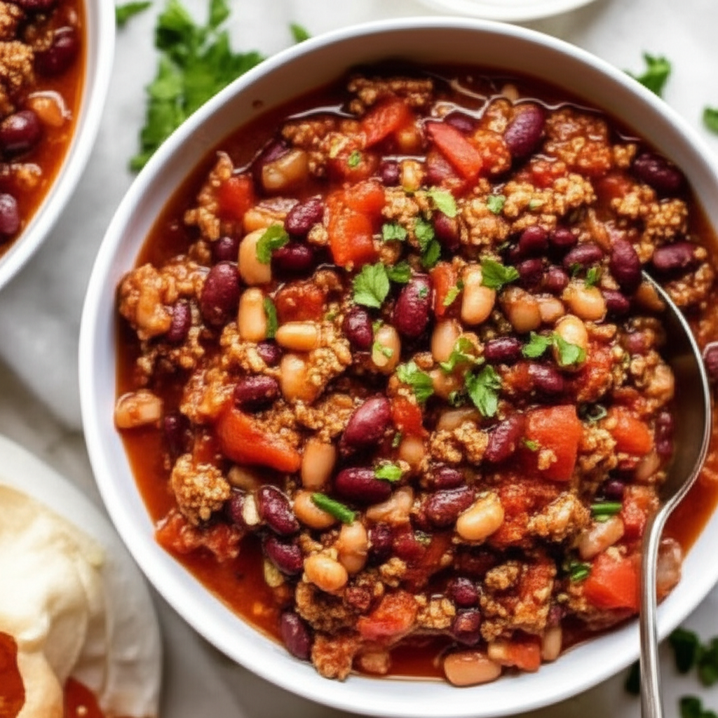 A Can Of This And A Can Of That Crock Pot Chili image