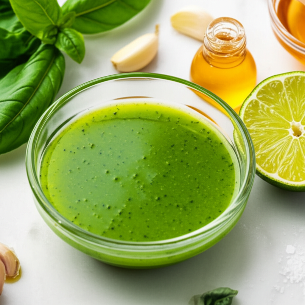 Basil Honey Lime Dressing image