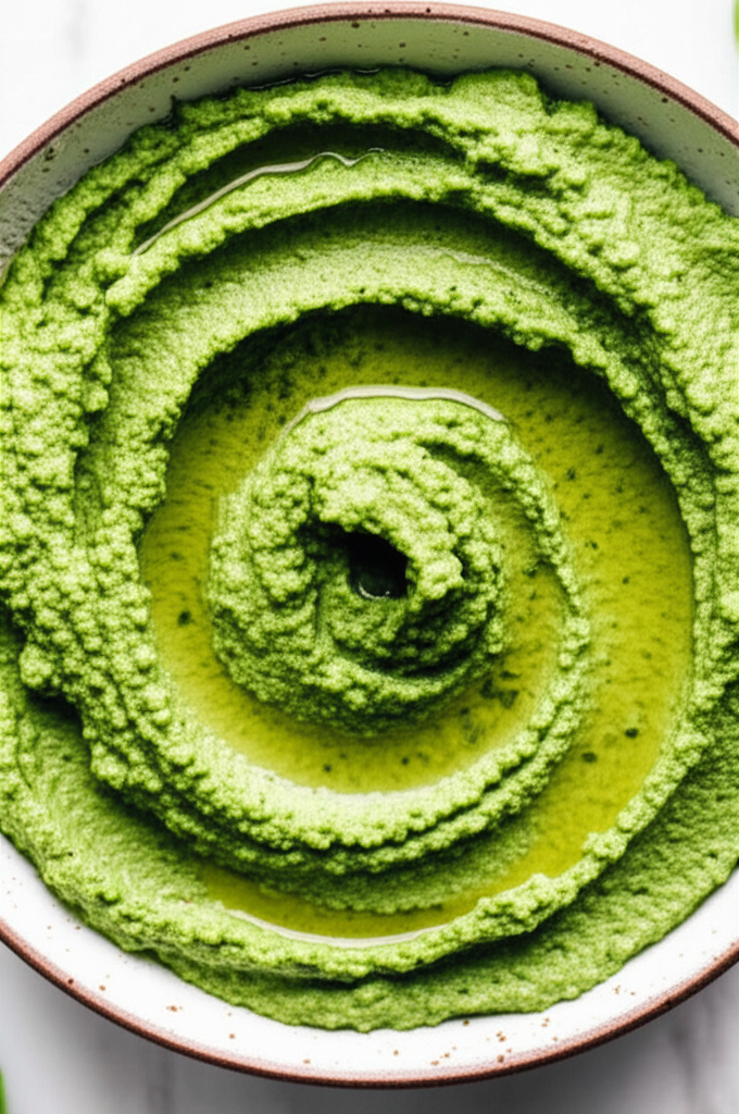 Basil Hummus image