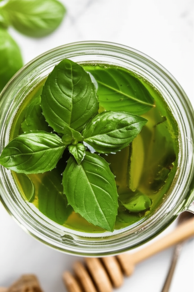 Basil Mint Tea image