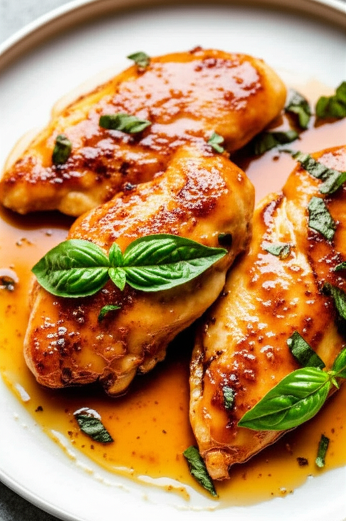 Basil Orange Chicken image