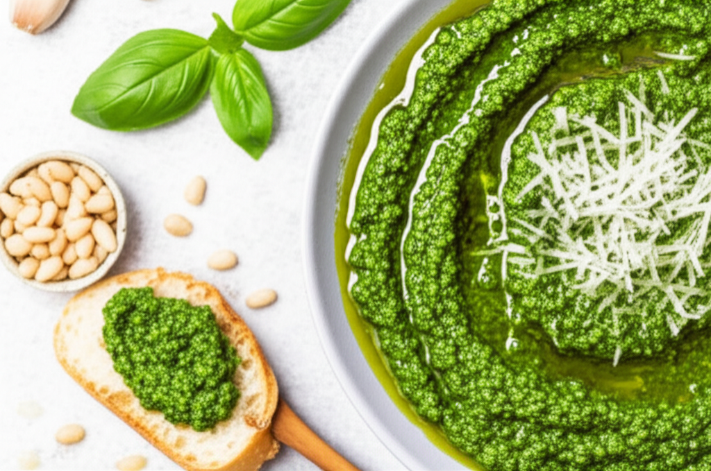 Basil Parmesan Pesto image