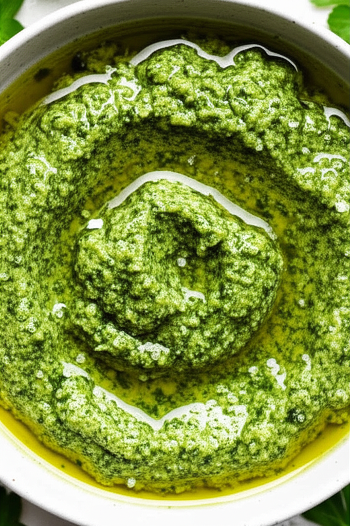 Basil Parsley Pesto image