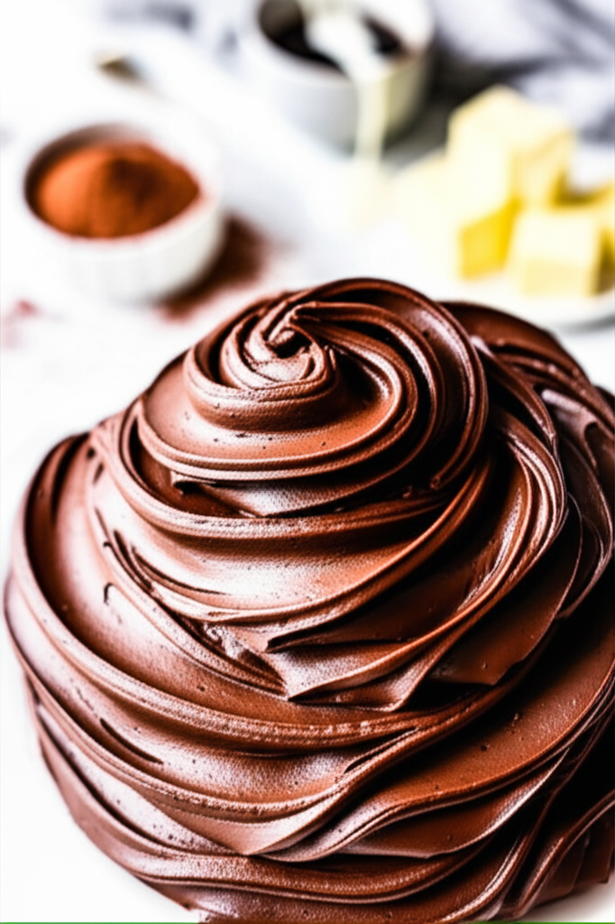 A Chocolate Frosting That Rocks image