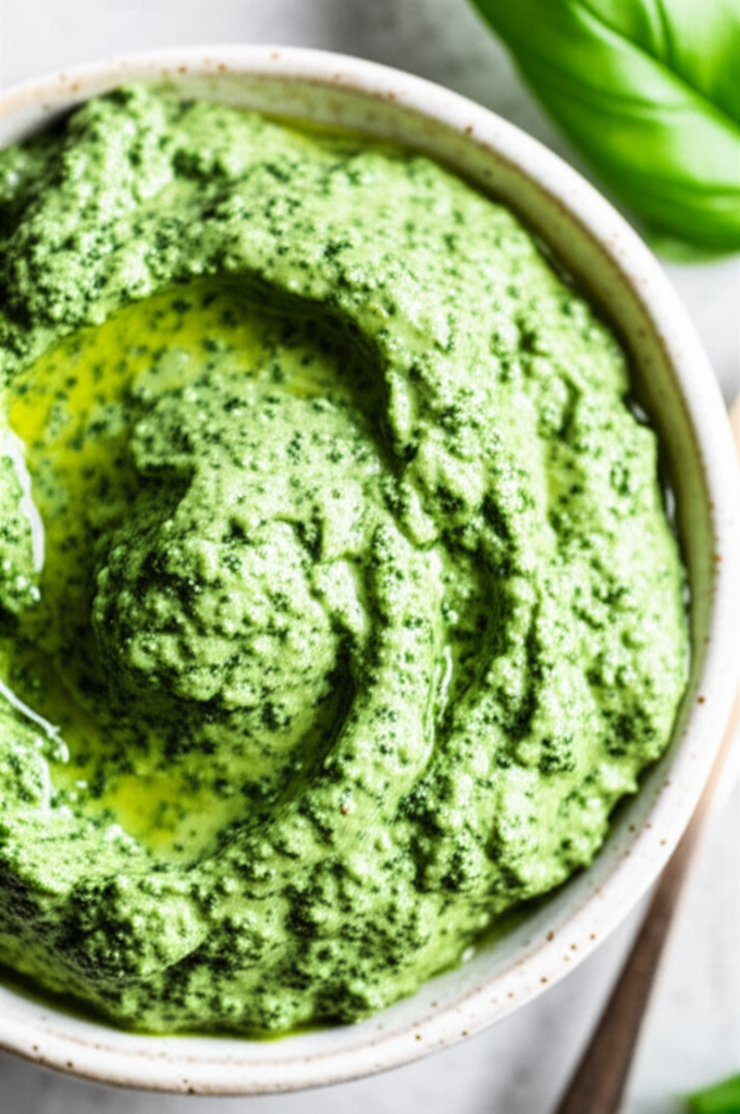 Basil Pesto Mayonnaise image