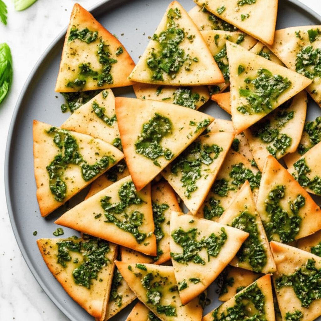 Basil Pita Chips image