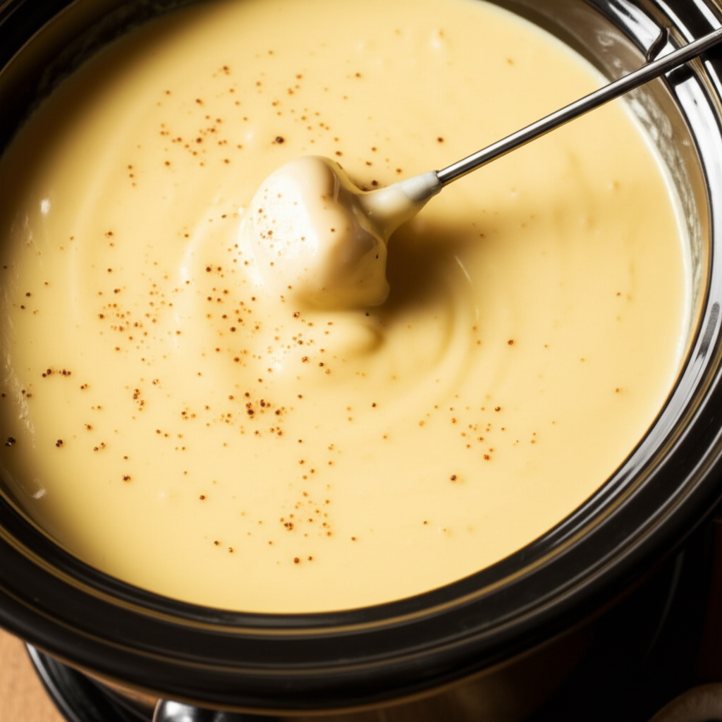 A Classic Crock Pot Fondue image