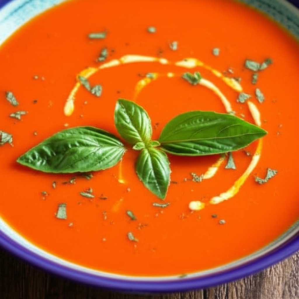 Basil Tomato Soup image