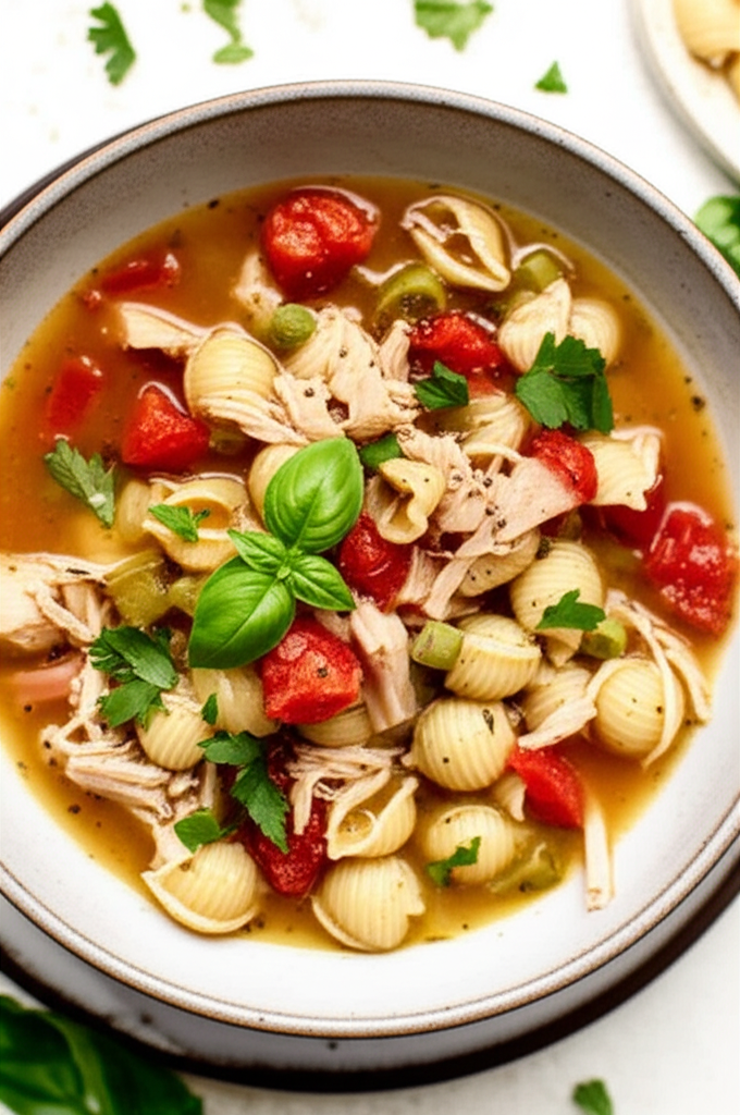 Basil Turkey Soup image