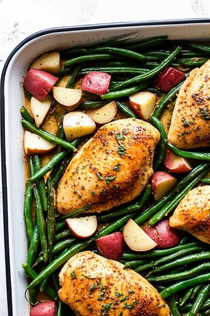 A Complete Roasted Chicken Meal To Die For image
