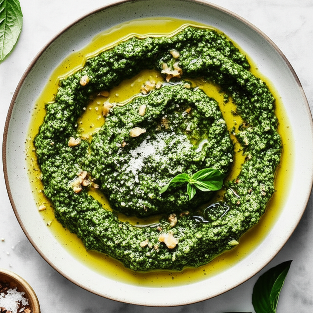 Basil Mint Pesto image