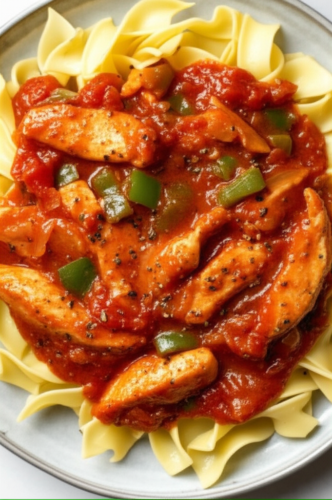 Skillet Chicken Cacciatore image