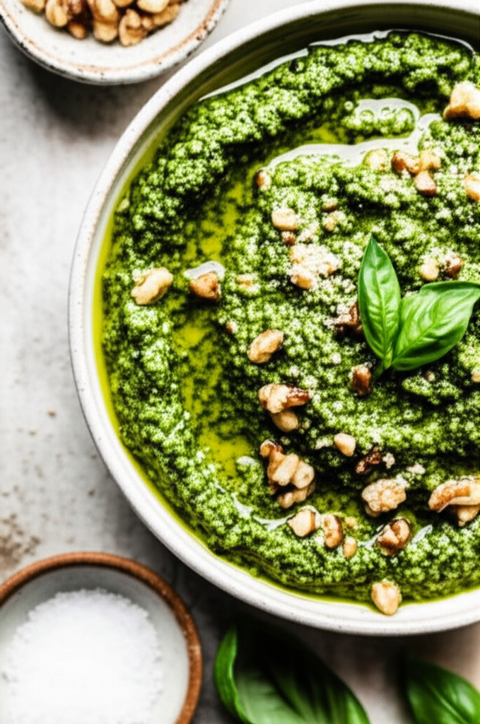 Basil Walnut Pesto image