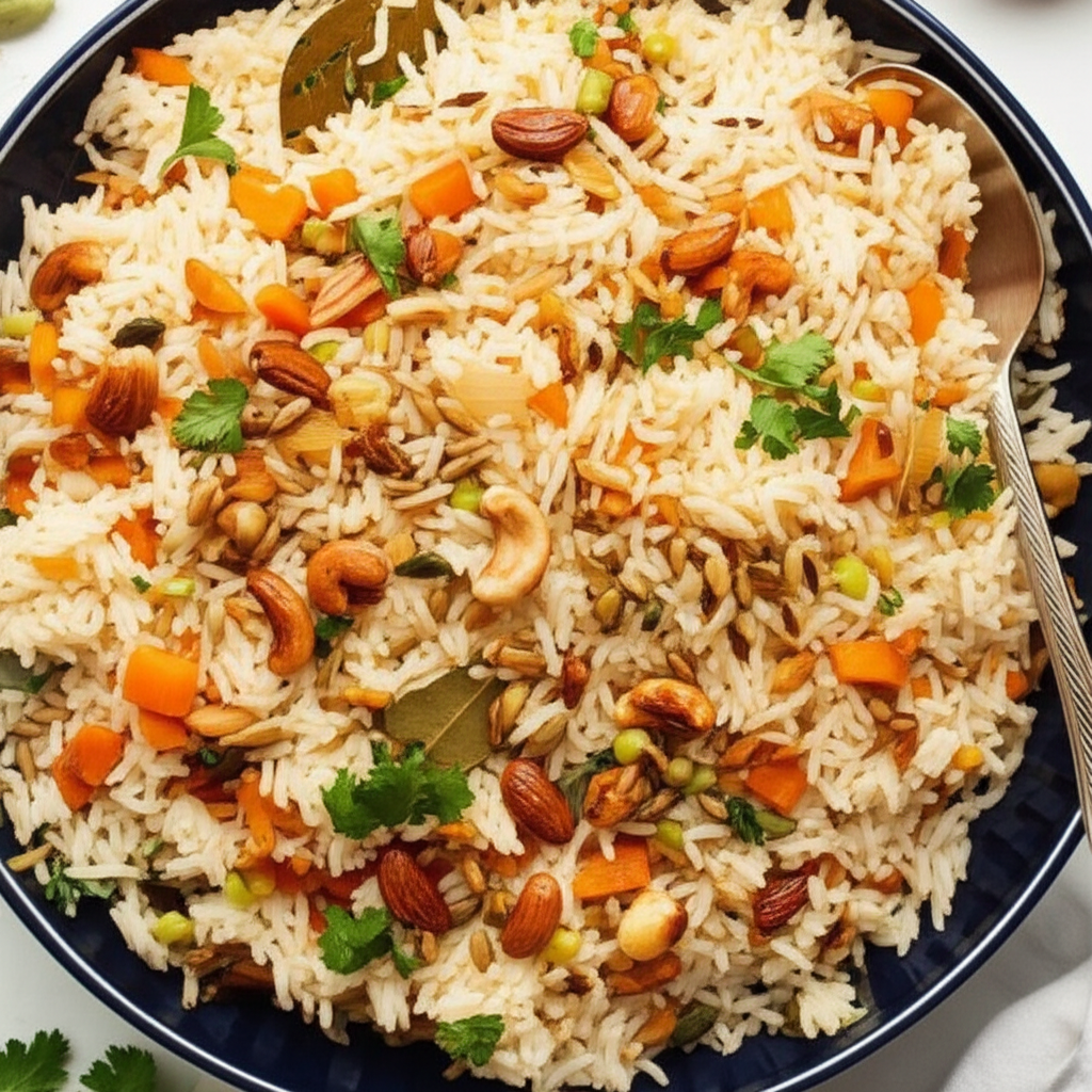 Basmati And Nut Pilaf image