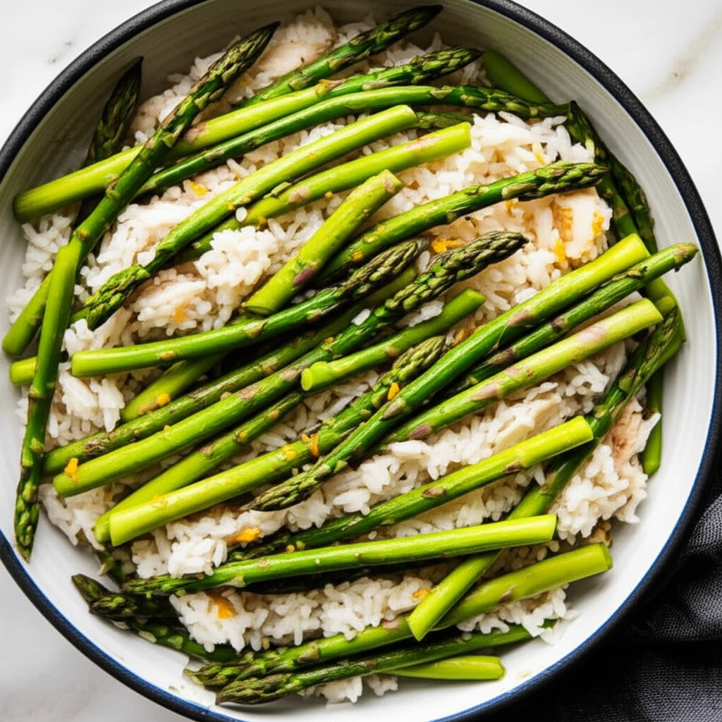 Basmati Asparagus Rice image