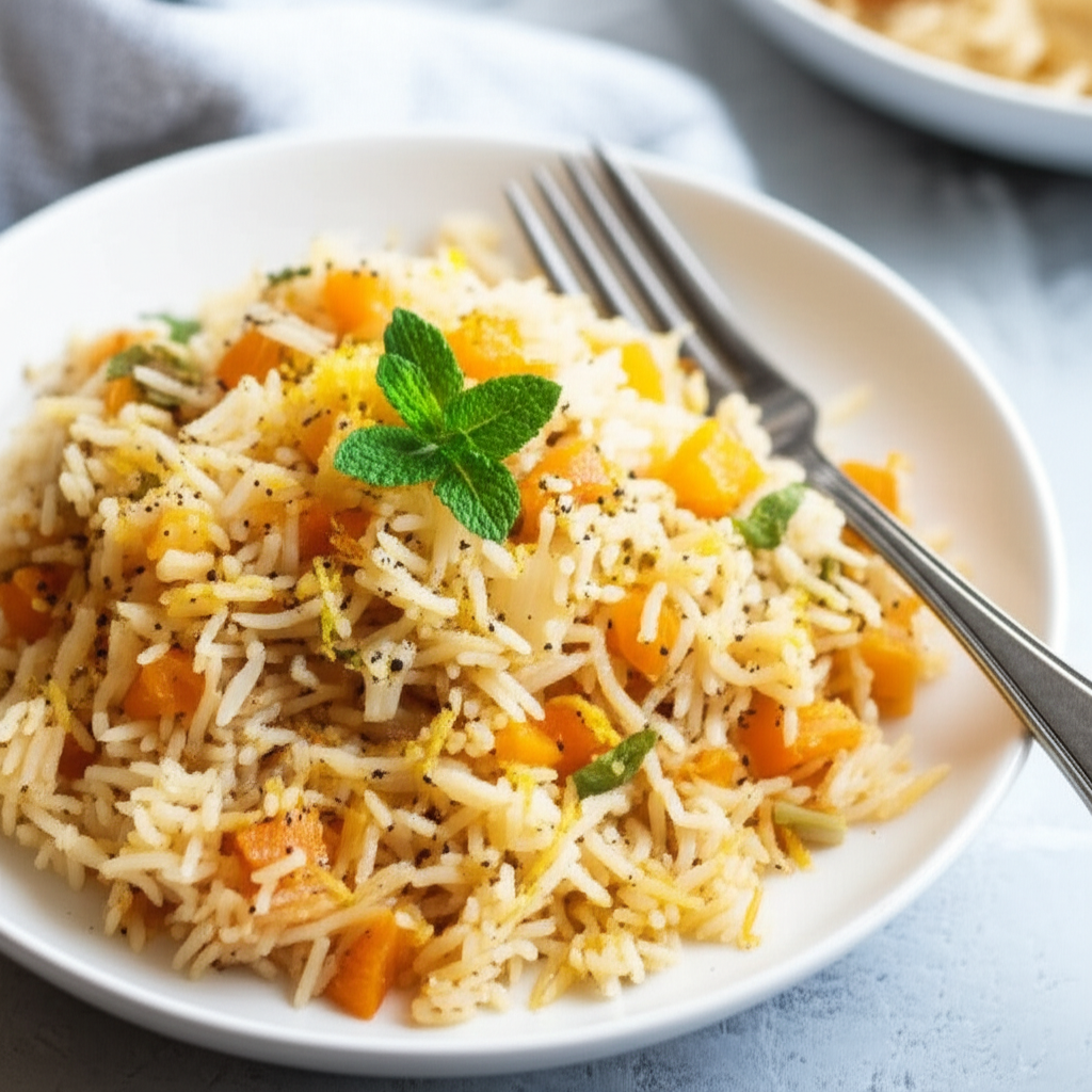 Basmati Rice Pilaf With Apricots image