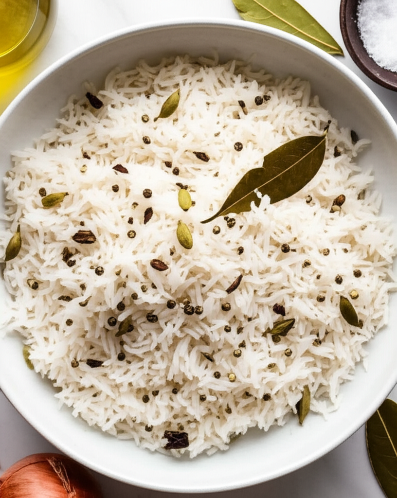 Basmati Rice With Black Cardamom image