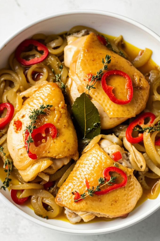 Basque Chicken Yassa image