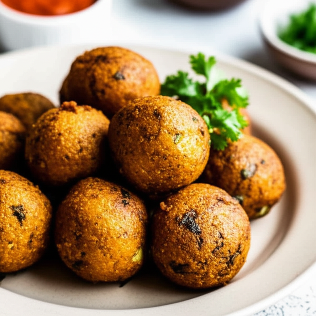 Batata Vada Potato Dumplings image