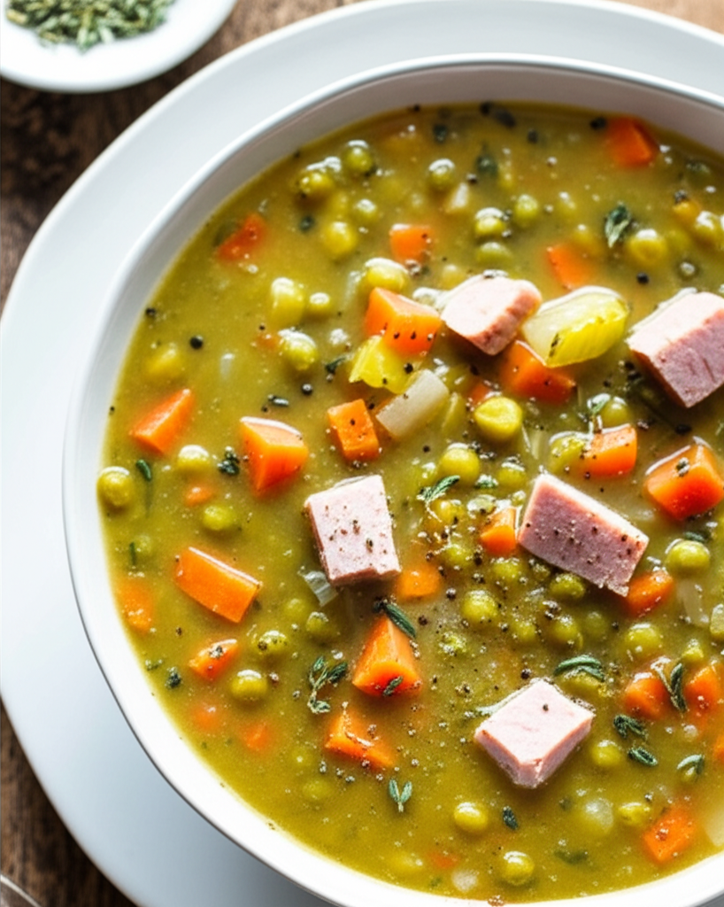 Baton Twirling S Slow Cooker Split Pea Soup image