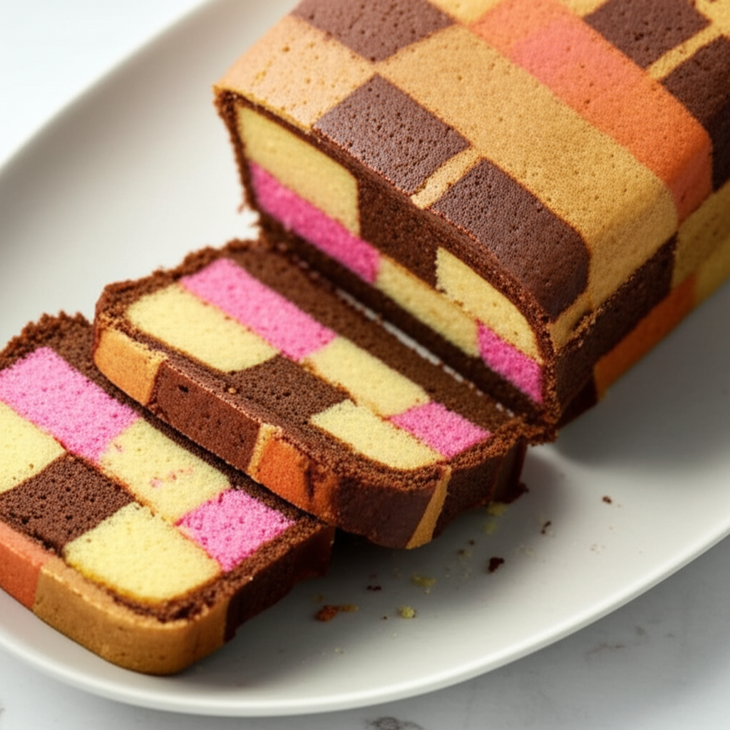 Battenburg Cake image