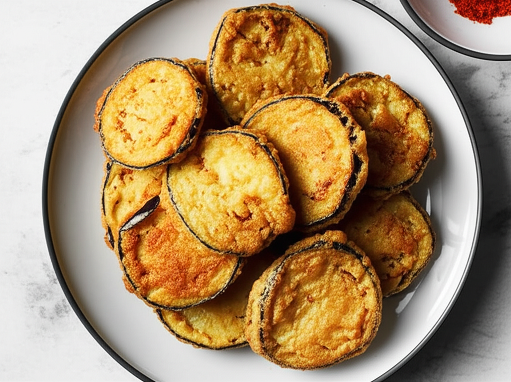 Batter Fried Eggplant image