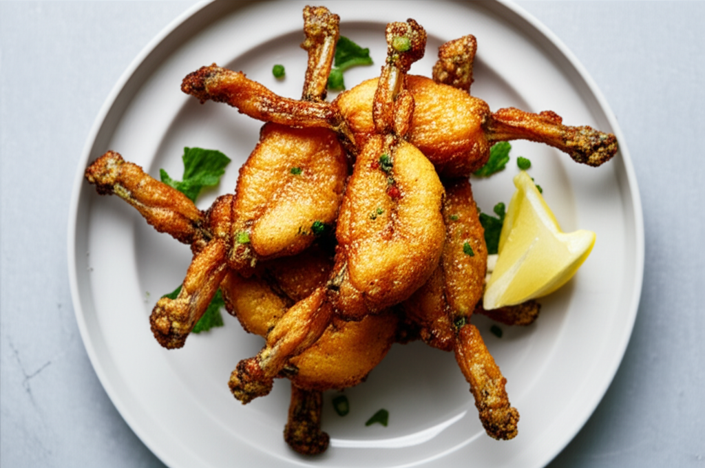 Batter Fried Frog S Legs image