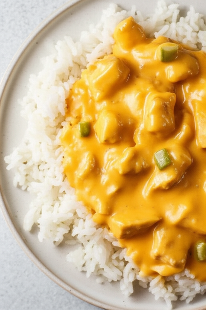 Slow Cooker Cheddar Chicken And Rice image