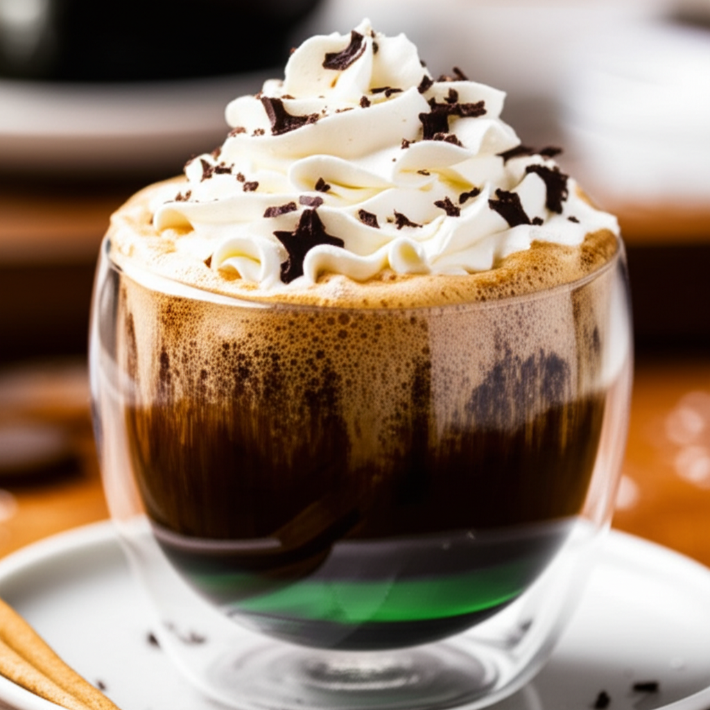 Bavarian Mint Coffee Adult Drink image