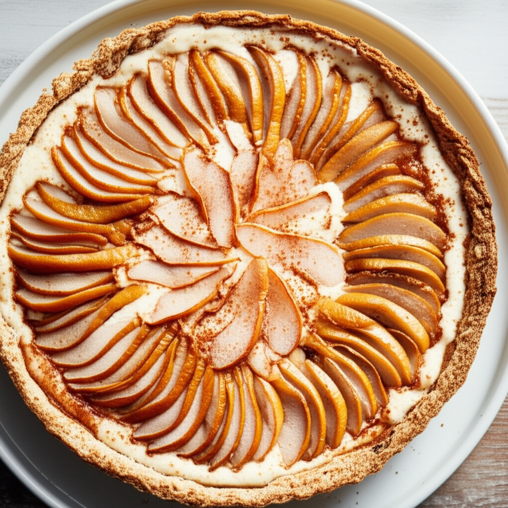 Bavarian Pear Tart image